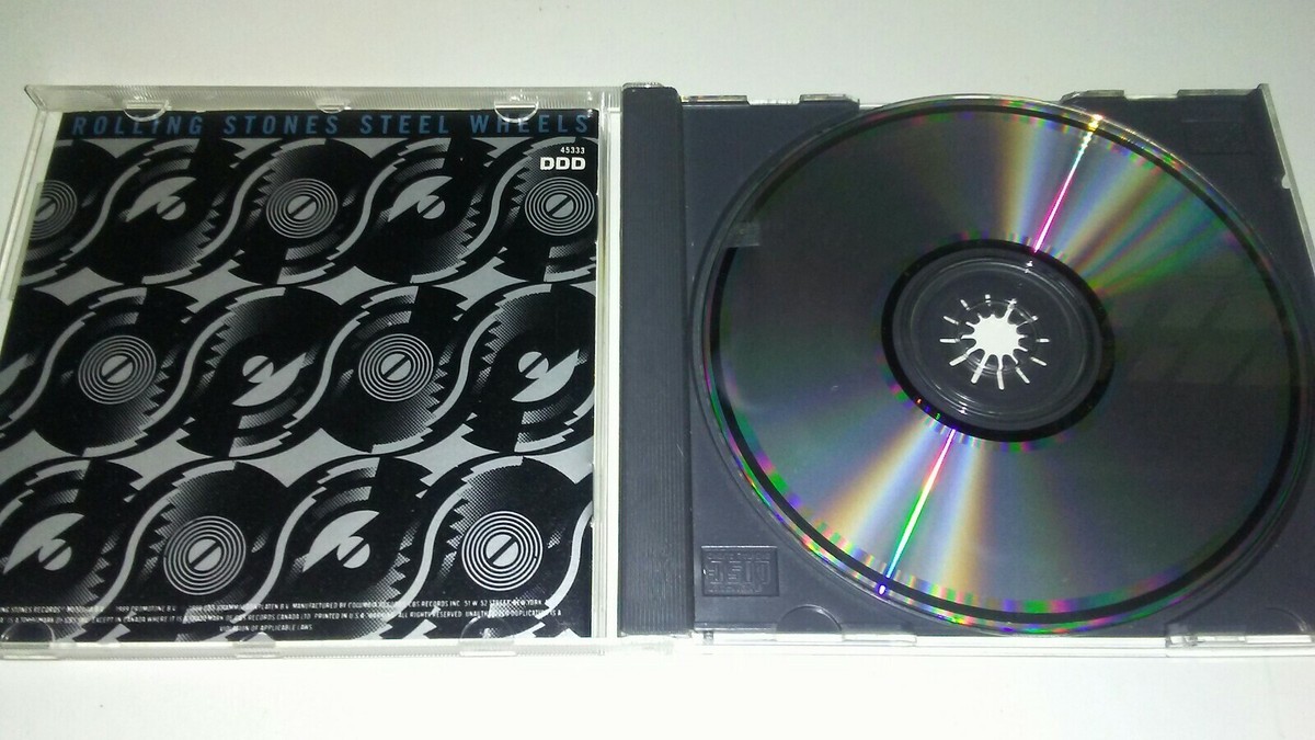 Steel Wheels by The Rolling Stones (CD, 1989, Promotone) CK Steel Wheels by The Rolling Stones (CD, 1989, Promotone) CK