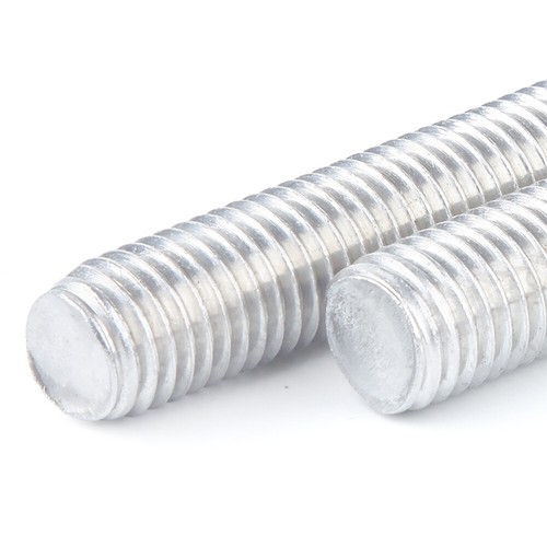 Varillas roscadas de aluminio 6061 M6 M8 M10 M12 M14 M16 pernos de rosca métrica - Imagen 3 de 5