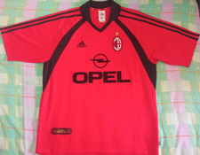Camiseta Maglia Trikot Shirt AC MILAN Adidas 3rd Kit Size L Year 2002 Vintage