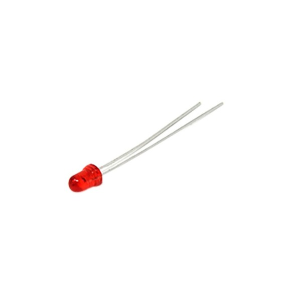 10X LTL1CHJETNN Led 3 Mm Rot 180-400Mcd 45° Front: GewöLbt Rastermaß: 2,54Mm Lit-image