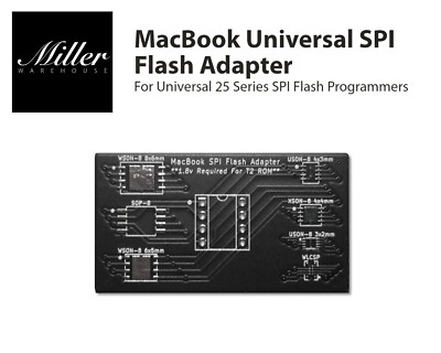 MacBook Multi SPI Flash Adaptor - EFI, Bluetooth, WiFi, USB & T2 ROM Supported