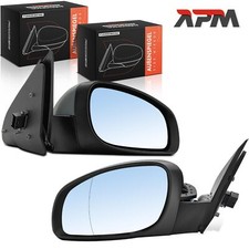 2x Au&szlig;enspiegel L&R Grau Elektrisch Beheizbar f&uuml;r Opel Signum Z03 Vectra C Z02