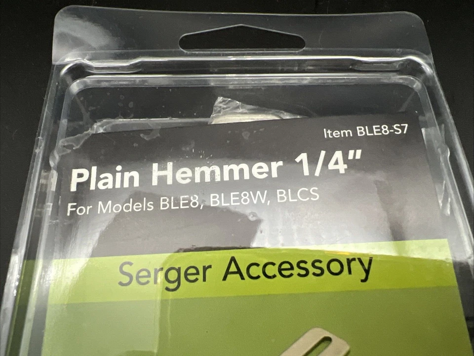 Dobladillo liso Babylock 1/4" BLE8-S7 NOS Foto 2 de 4