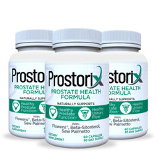 Prostorix 3 Pack - Prostate Formula - Beta Sitosterol, Saw Palmetto, Zinc  More