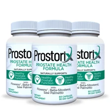 Prostorix 3 Pack - Prostate Formula - Beta Sitosterol, Saw Palmetto, Zinc & More