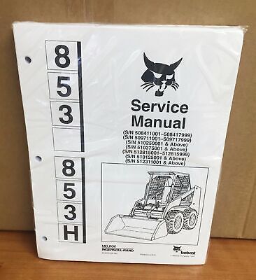 853H Filter Service Kit Fits BOBCAT 853