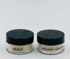 2 Kat Von D Lock It Setting Powder Translucent 1.4 g Travel Size NEW FREE SHIP