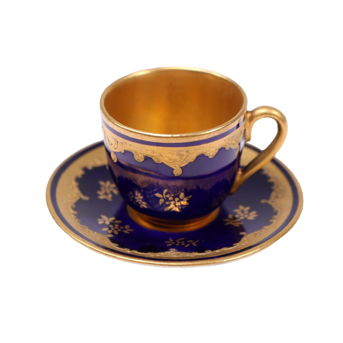 Coalport Porcelain Blue Pottery, Ceramics & Glass 1900-1919 for