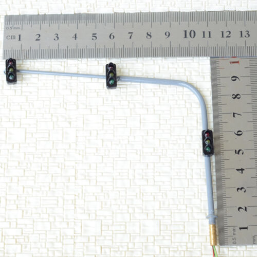 1 x HO / OO traffic light signal LED model train zebra pedestrian walkway #BB3C3 - Picture 3 of 4