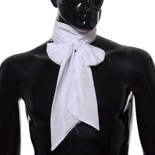 Victorian Mens Cravat Renaissance Neckerchief Ascot Tie for Regency costume - Picture 4 of 24