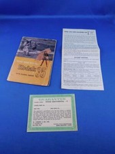 PICTURE TAKING WITH THE KODAK 35 CAMERA WITH RANGE FINDER MANUAL GUIDE BOOK