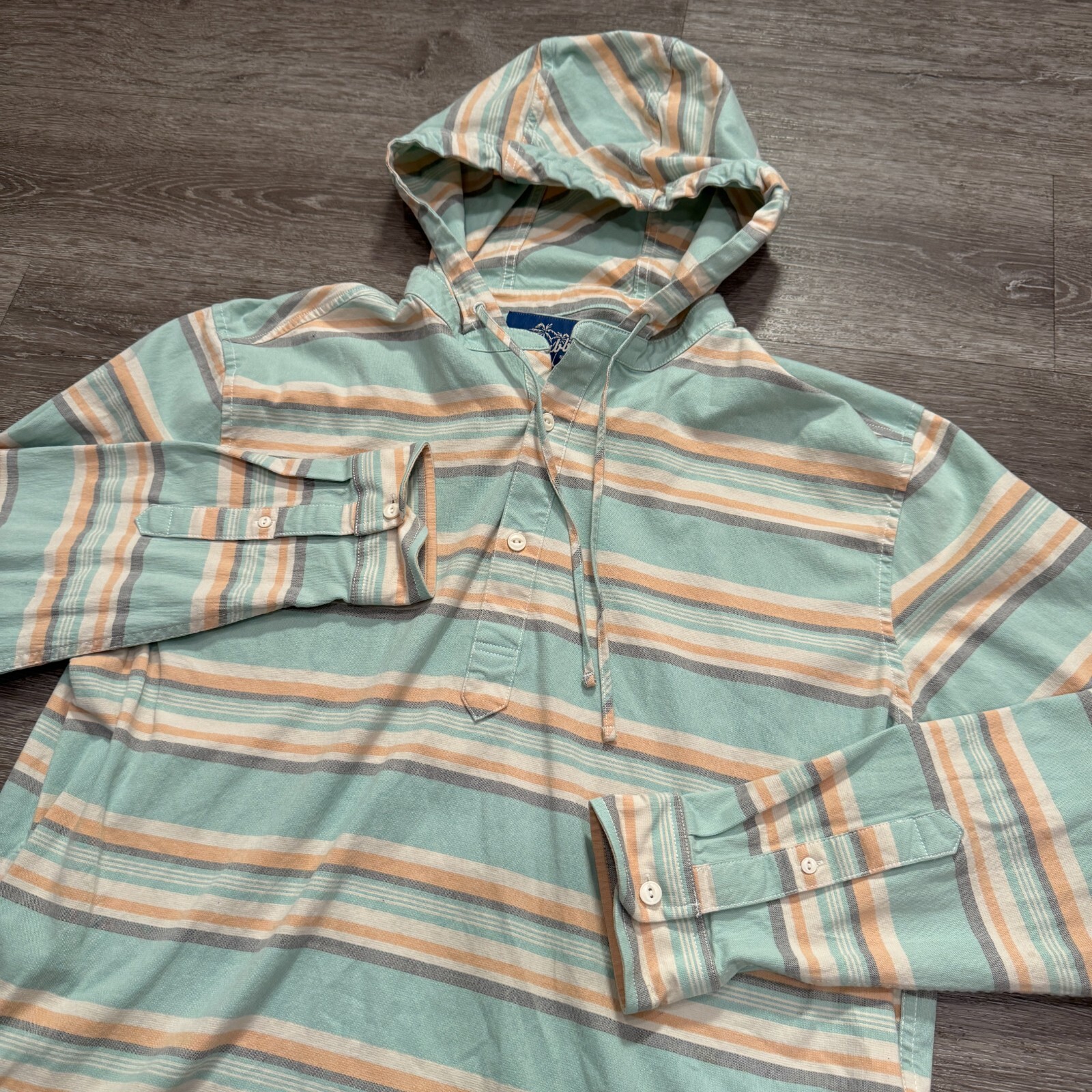 Chubbies Hoodie Mens XXl Beach Club Treemeister Baja Long Sleeve Pullover Costal