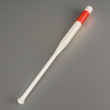 Official Junk Ball Plastic 32” Baseball Bat - Glow In The Dark - White & Red