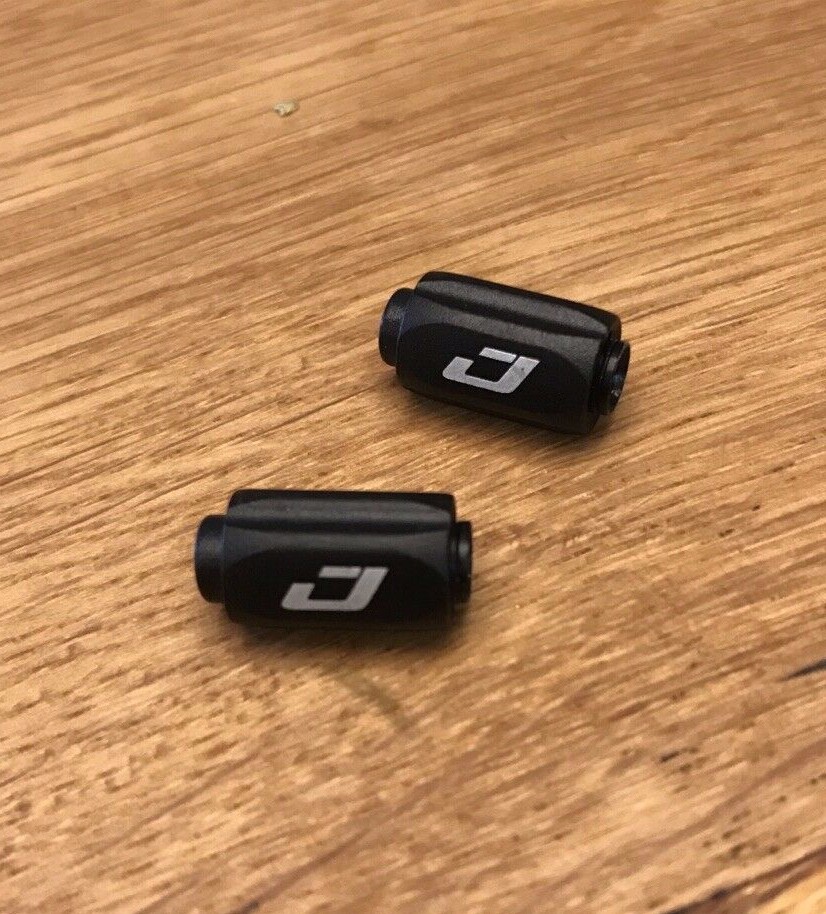 New Pair Jagwire Pro Mini Indexed Inline Cable Adjusters 4mm Shift
