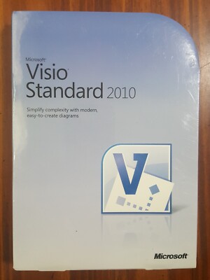 NEW SEALED Microsoft Visio Standard 2010 RETAIL