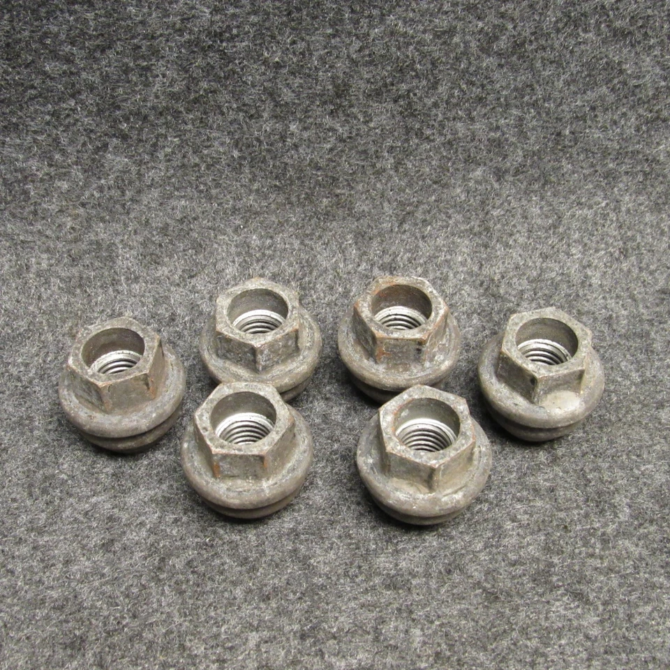 2007-2014 Ford Expedition 6 Metal Lug Nuts Good Used OEM 67257 - Image 3 of 3