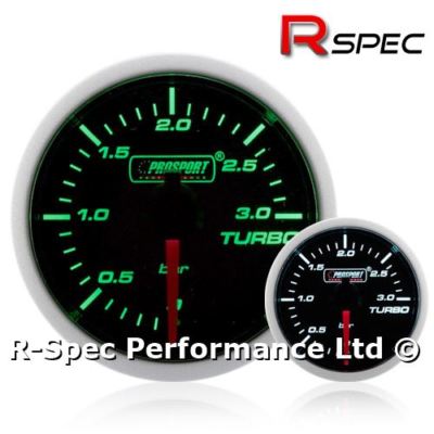 ultra basic series 52mm boost gauge
