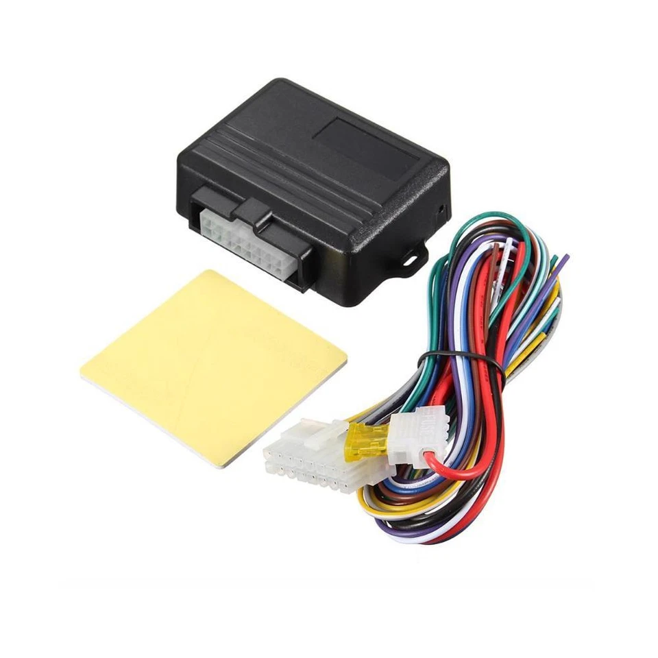 Kit de módulo de alimentación de cierre enrollable de ventana eléctrica de seguridad automática de 4 puertas para vehículo de 12 V Foto 4 de 4