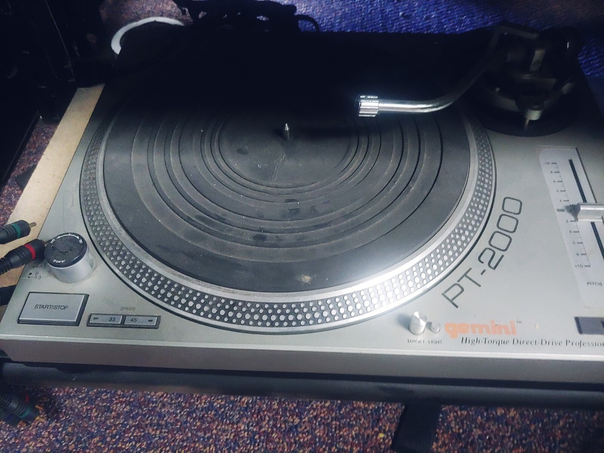 gemini XL-500 II ターンテーブル Gemini XL-500Ⅱ ターンテーブルレコード