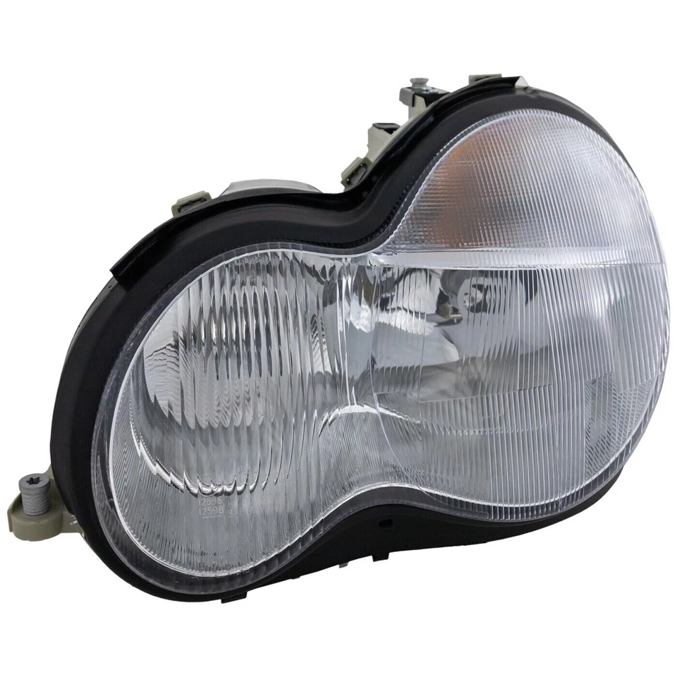 Nuevo conjunto de faro halógeno izquierdo para Mercedes Benz Clase C 2001-2004 MB2502118 Foto 3 de 4