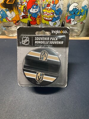 NHL Souvenir Puck LasVegas Golden Knights Phone & Tablet Hockey Puck Stand