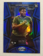 2023 Certified Byron Young RC #ed 36/75 Raiders 