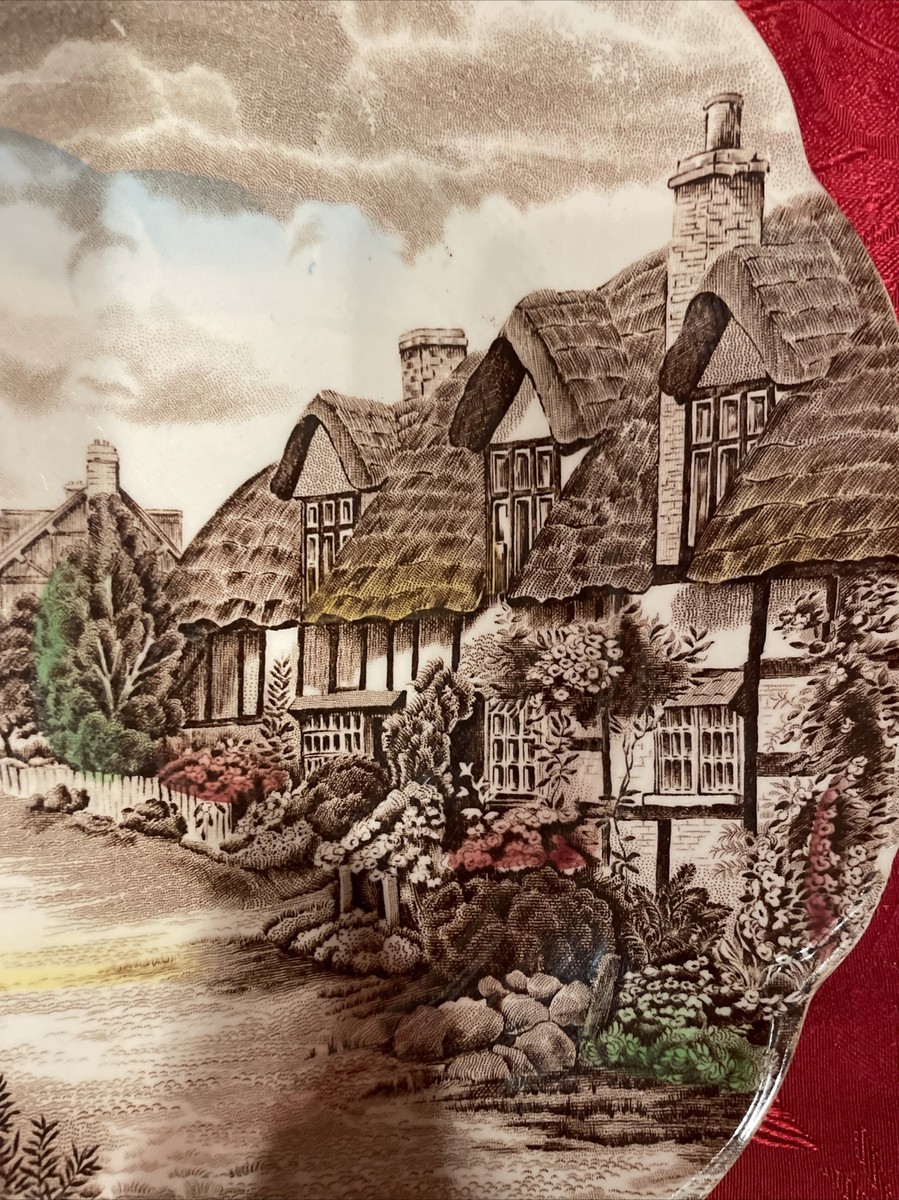 Johnson bros Olde English Countryside ！ Johnson Brothers Olde English Countryside Brown Multi Dinner