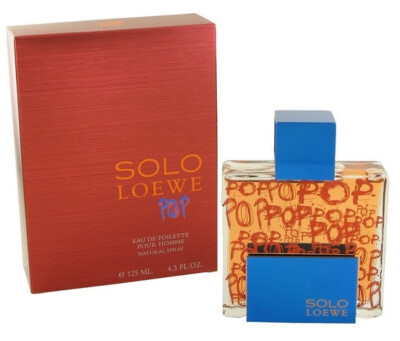 Loewe Solo Pop 125 Ml Eau De Toilette Spray 4.3 Fl. Oz Format Antik