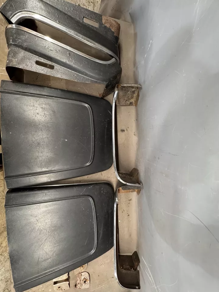 Ford Galaxie 500 XL 1967 1968 canastilla asiento delantero moldura Marauder Park Lane Monterey Foto 2 de 4