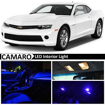 2010-2014 Chevy Camaro Blue Interior Map License Plate LED