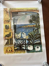 Pablo Picasso Set Of  2 Art Prints 24.5x36.5