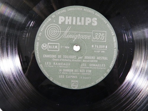 Armand Mestral – Chansons De Toujours - 2e Série ~ 1953 French 10" Vinyl LP - Picture 5 of 6
