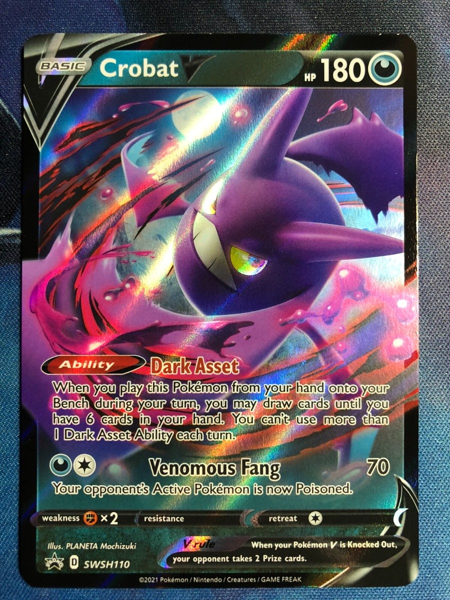 crobat v pokemon card value - VMAX Climax [ULTRA RARE] your opponent takes 2 Prize cards. Crobat V - Darkness Ablaze