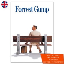 Forrest Gump Poster A5 A4 A3 A2 A1 Maxi Wall Art Print -2227