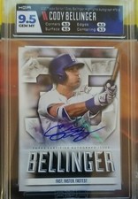 Cody Bellinger 2021 Topps Highlights Autograph  /5 HGA 9.5 Auto 10 