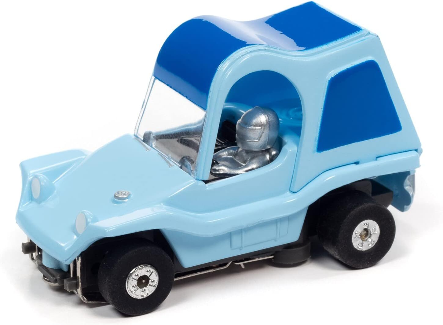 Auto World Thunderjet R34 Sand Van (Blue) HO Scale Slot Car