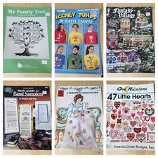 Cross Stitch Patterns Charts Booklets Leaflets Various Themes YOU CHOOSE