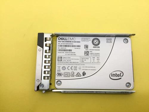 Compatible 06JGT5 Dell Intel D3-S4610 480GB SATA 6G 2.5" SSD With G14/15/16 Tray - Picture 1 of 2