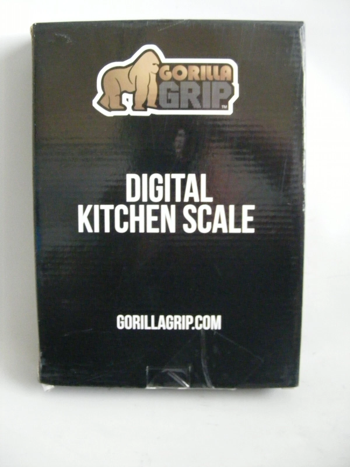 Gorilla Grip Black Digital Kitchen / Shipping Scale 22lbs New Open Box SYW3521