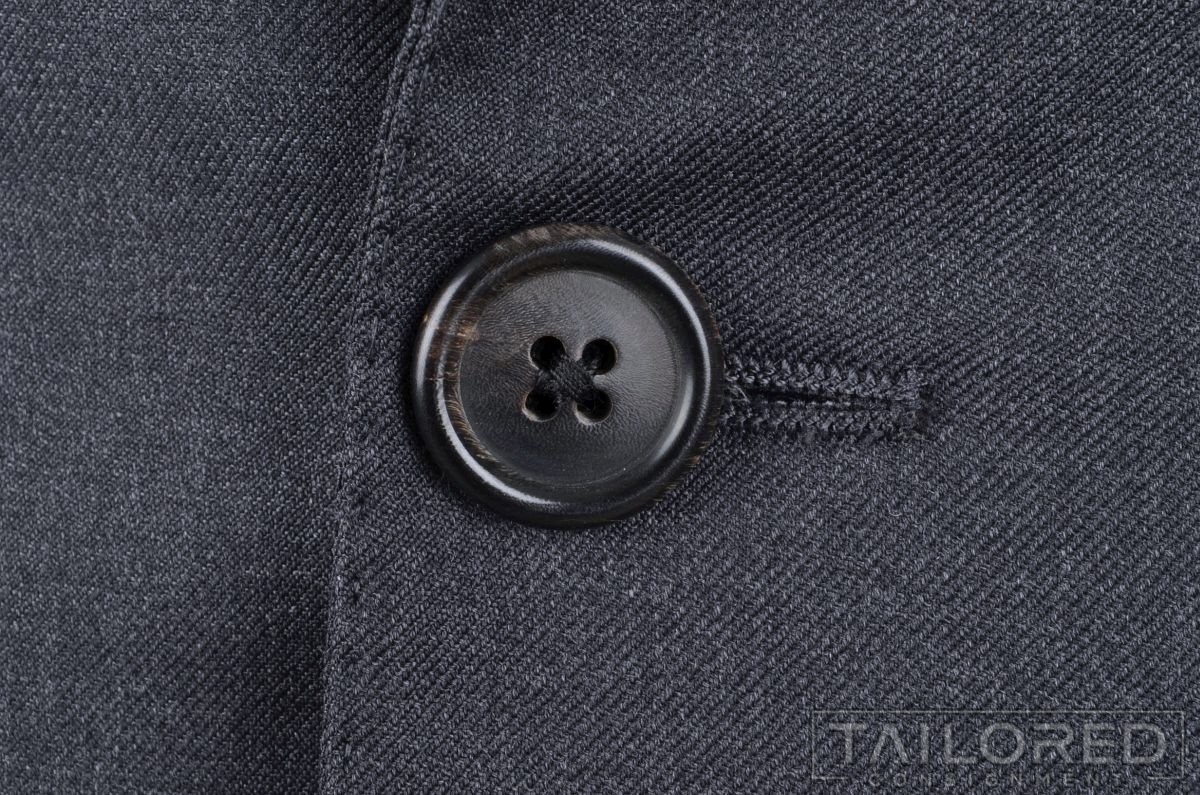 HICKEY FREEMAN Recent Solid Gray 100% Wool Blazer… - image 5