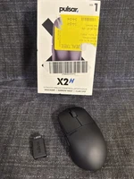 Pulsar Gaming Gears X2H mini Wireless Gaming Mouse, Black Size 1 - Slightly Used