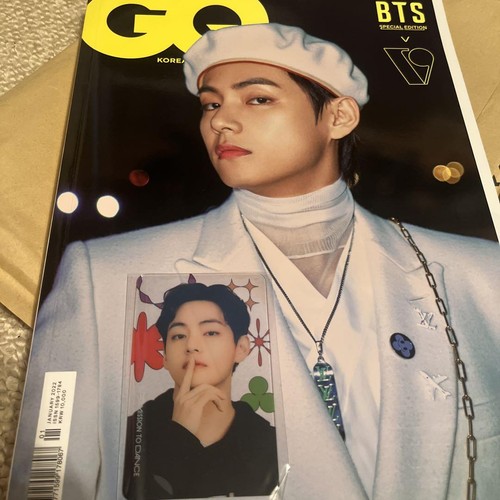GQ KOREA January 2022 issue BTS V special edition - Picture 3 of 10