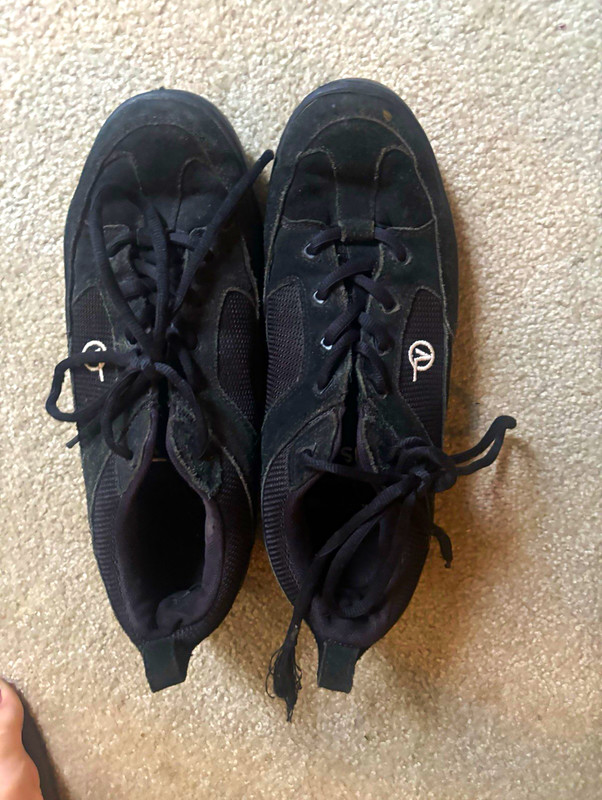 VANS Vintage Heath Black Leather Lace-Up Casual Sneakers Men's US 12 EU 45.5