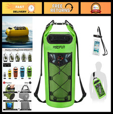 Waterproof Floating Dry Bag Backpack 10L/20L/30L/40L  Phone Case for Boating, K