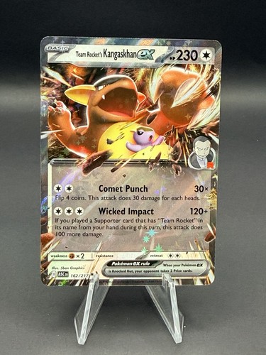 Team Rocket’s Kangaskhan ex Ascended Heroes 162/217 Double Rare Holo EN (5)