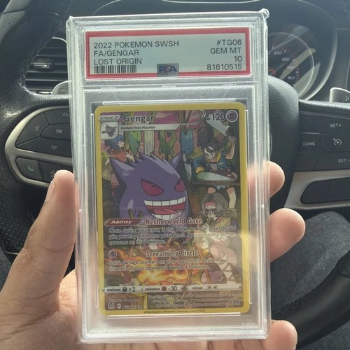 New Listing2022 Pokemon SWSH FA/Gengar Lost Origin #TG06 PSA Mint 10
