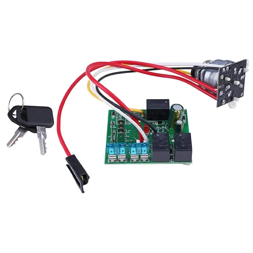Ignition Module Switch with 2 Keys Fit for John Deere 325 LX 255 266 277 GT225( - Picture 1 of 5