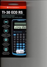 Schulrechner Texas Instruments TI-30 ECO RS, Solarrechner
