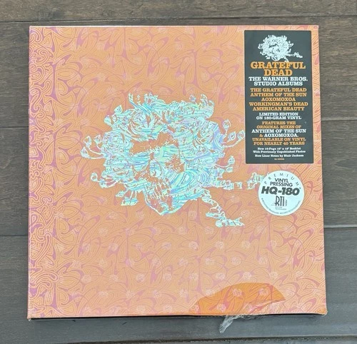 The Grateful Dead The Warner Bros Studio Albums 5 LP 180g  Box Set