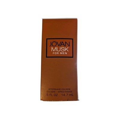 Vintage Jovan Musk for Men Cologne Aftershave Splash 0.5 oz Mini Travel Size NOS